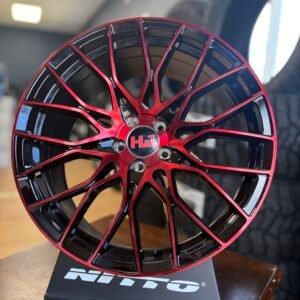 Red Faced/Black Windows 18x8.5